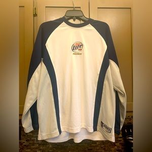 Miller Lite Rusty Wallace #2 pullover Chase Authentic